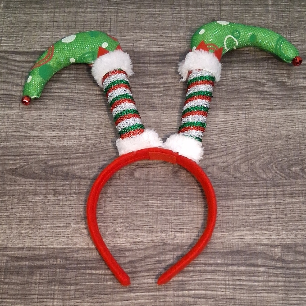 Festive Christmas Elf Headband